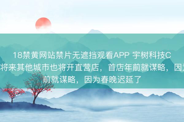 18禁黄网站禁片无遮挡观看APP 宇树科技CMO王其鑫：将来其他城市也将开直营店，首店年前就谋略，因为春晚迟延了